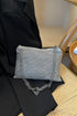 'Aya' Metal Chain Rhinestone Crossbody Bag - Celes Fashion